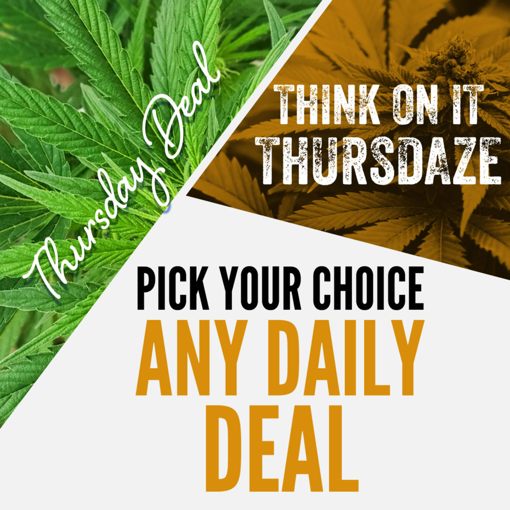 Colorado Marijuana Deals Thursdays