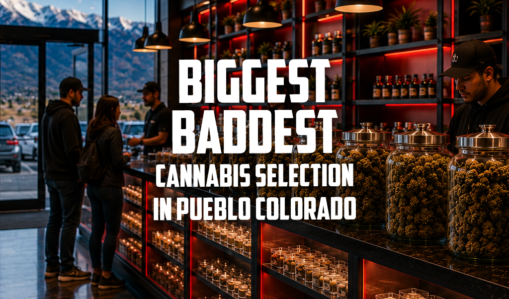 Pueblo Dispensaries with the Biggest, Baddest Cannabis Selection