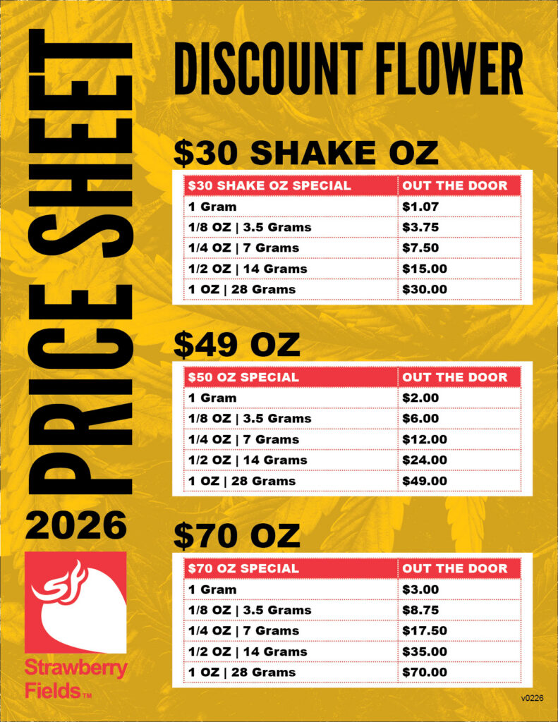 Discount Flower Pricing in Colorado