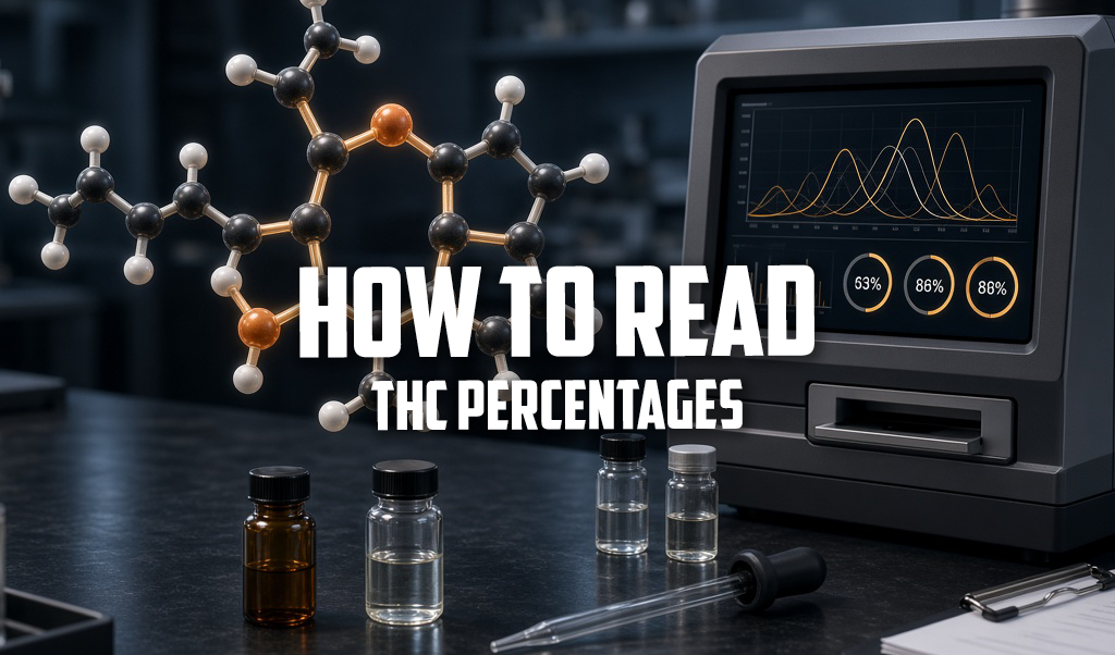 how to read thc percentages